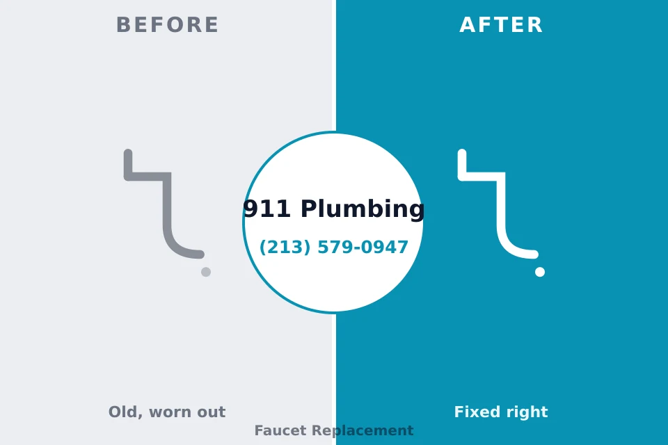 Before and after: plumbing repair Hattiesburg, MS